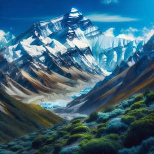 Majestic Mount Everest Panoramic Landscape