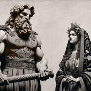 Hercules and Delilah: Mythical Encounter in Art