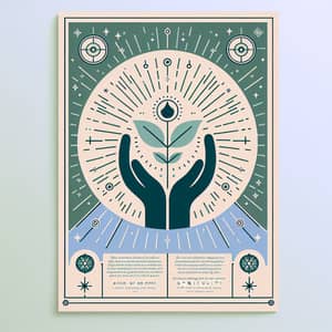 Stewardship Symbol Poster | Spiritual Element Design
