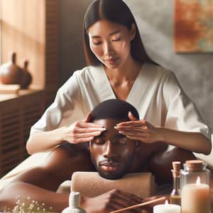 Tranquil Facial Massage by South Asian Masseuse for Ultimate Relaxation