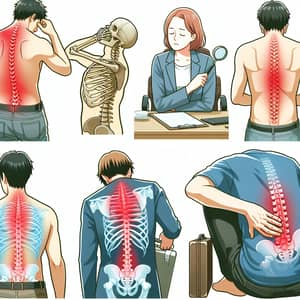 Back Injuries Illustration - Learn About Common Spine Conditions