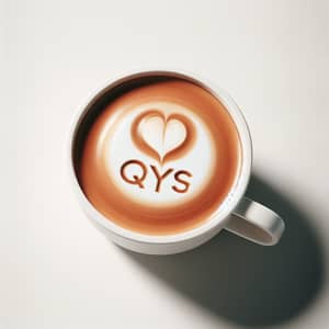 QYS Latte Art Coffee Cup | Aesthetically Crafted Beverage