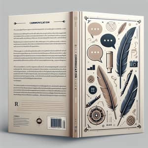 Sophisticated Communication & Rhetoric Guide Bookcover Design