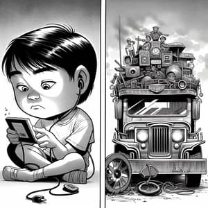 Generational Shift: Modern vs. Traditional Jeepney Comparison
