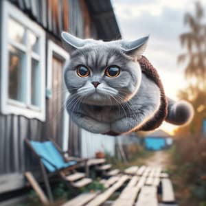 Flying Cat: Unleash Your Imagination with a Cat That Can Fly