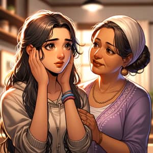 Heartwarming Interaction between Ai Ai and Her Mother | Emotional Illustration