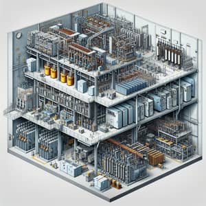 Two-Tier ICRH HVDC Power Supply Layout | Organized Components