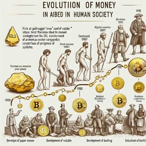 Evolution of Money: From Gold to Cryptocurrency