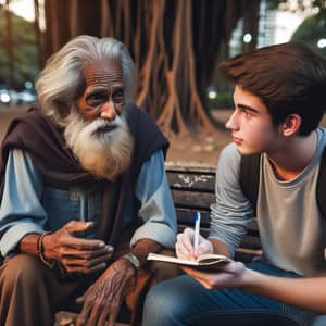 Wisdom Between Generations in the Park