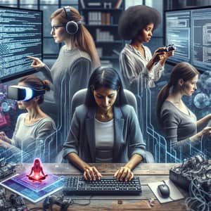 Empowering Women in Technology: Diverse Experts Showcasing Skills