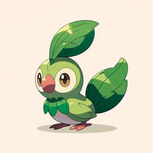 Frondillo - Small Avian Pokémon with Sharp Leaf Attacks
