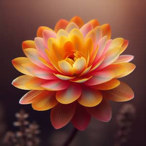 Delicate Fleur de Joie | Radiant Floral Blossom for Happiness