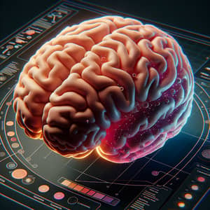 Hyper-realistic 3D Visualization of a Human Brain