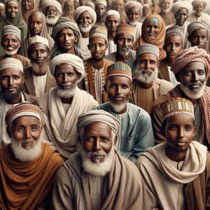Somali Men in Traditional Attire: Diverse Community Roles
