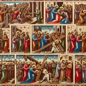Stations of the Cross Art: 14 Biblical Scenes | Religious Iconography