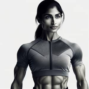 Strong South Asian Woman With Toned Figure | Fitness and Determination
