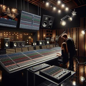 State-of-the-Art Mixing Music Studio for Recording Professionals
