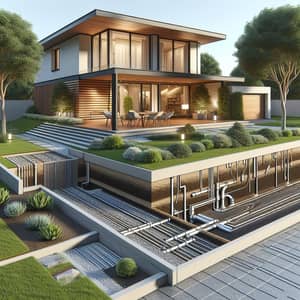 Modern Drainage Techniques - Aesthetic Residential Design Guide