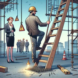 Workplace Accidents: Safety Hazards at Construction Site