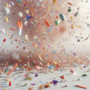 Colorful Confetti Festivity | Joyful Celebration Scene