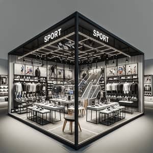3D Sporting Goods Store with Virtual Reality Experience