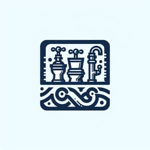 Modern Faucets & Toilet Accessories Logo Design
