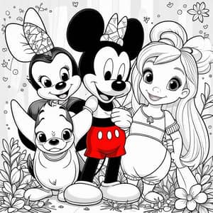 Disney Coloring Books for Kids