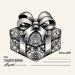 Gift Drawing Design for Coupon Bond | Simple & Elegant