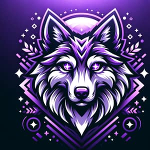 Lupine Purple Twitch Avatar Design | Gaming Channel