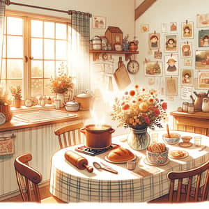 Warm Family Kitchen: Home-cooked Meals & Cherished Memories