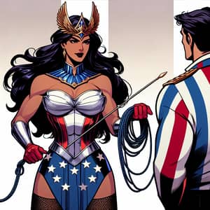 Powerful Wonder Woman Demands 'SAFE WORD'
