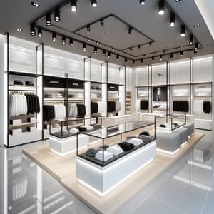 Modern 3D Clothing Store Design | Functional and Comfortable