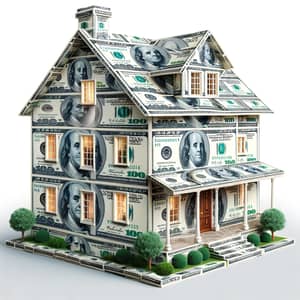 Hundred-Dollar Bill House: A Cozy Suburban Dwelling