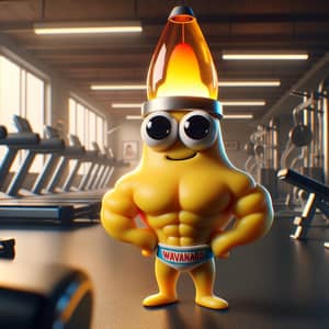 Adorable Minion Shows Muscular Physique in Gym | WAVANARO