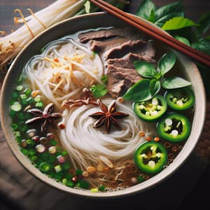 Traditional Vietnamese Phở Soup: Delicious Ingredients Revealed