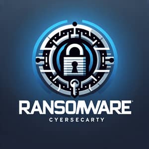 Ransomware Cybersecurity Logo Design | Protect Your Data
