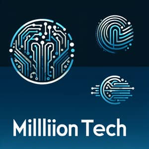 MillionTech - Professional IT Services Logo Design