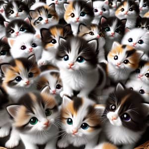 Adorably Tiny Kittens - Playful Kitten Display