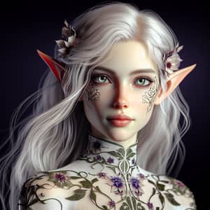 Captivating Elven Character - Dungeons & Dragons