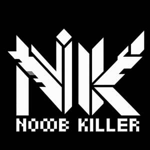 NK Game Logo | Noob Killer Design