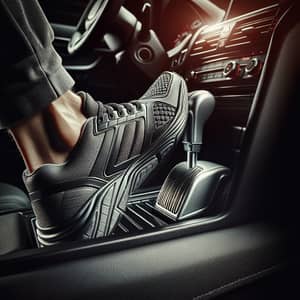 Accelerate Your Drive | Modern Car Gas Pedal Scene