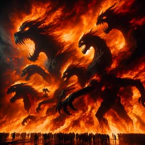 Raging Fire Dance of Fury and Devastation