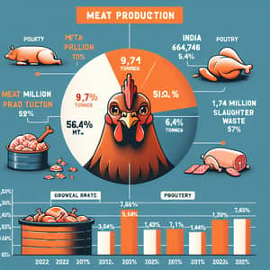India Meat Production Statistics 2022-23: Overview & Insights
