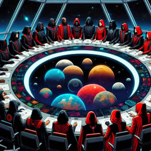 Sekt Galactic Organization Board Members Meeting