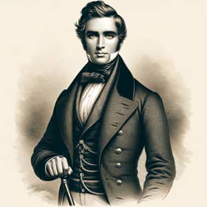 Early 19th Century American Gentleman Portrait