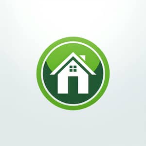 Eco-Friendly House Logo Design