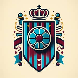 El FCB Emblem - Soccer Team Logo Design