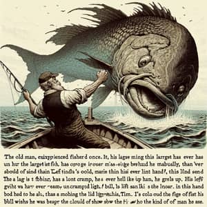 Experienced Fisherman Battles Giant Sea Monster | Unique Encounter