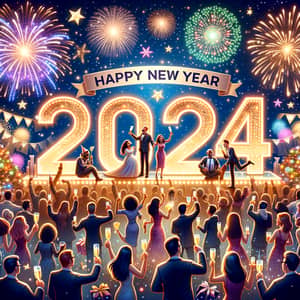 Celebrate New Year 2024 with Fireworks, Cheers & Joy | Event Highlights