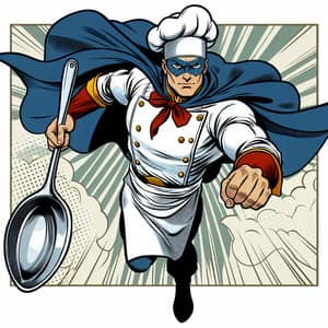 Superhero Chef: Culinary Hero with Superpowers